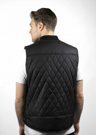 John Doe Lowrider Wax Vest, Zwart (2 van 3)