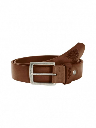 John Doe Tiger Leren riem, Cognac (1 van 1)