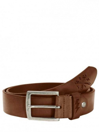 Cross Tool leren riem - Cognac