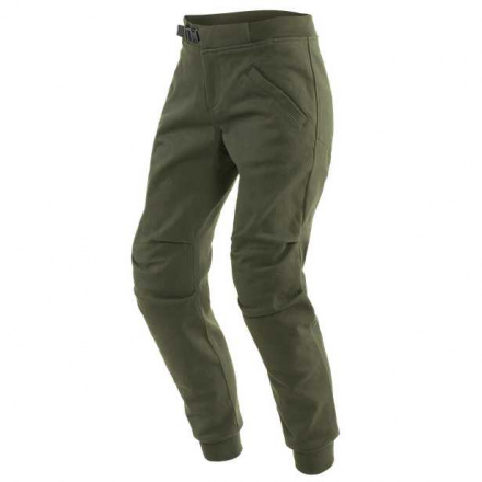 Dainese TRACKPANTS LADY TEX PANTS, Olijfgroen (1 van 2)