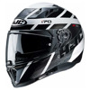 Motorhelm , I70 Reden - Zwart-Wit