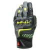 Dainese VR46 SECTOR SHORT GLOVES, Zwart-Antraciet-Fluor (Afbeelding 1 van 4)