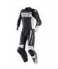 Dainese MISTEL 2PCS LEATHER SUIT, Mat Zwart-Wit (Afbeelding 2 van 2)