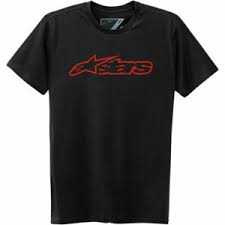 Blaze Classic Tee - Zwart-Rood