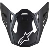 Alpinestars VISOR S-M10/S-M8 - SOLID, Zwart (Afbeelding 2 van 2)