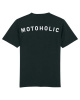 Motoholic vrijetijds T-shirt, Zwart (Afbeelding 2 van 2)