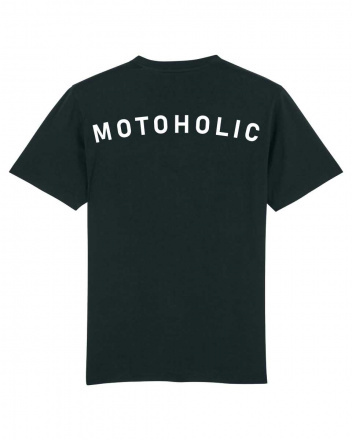 Motoholic vrijetijds T-shirt, Zwart (2 van 2)