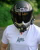 Motoholic vrijetijds T-shirt, Wit (Afbeelding 3 van 4)