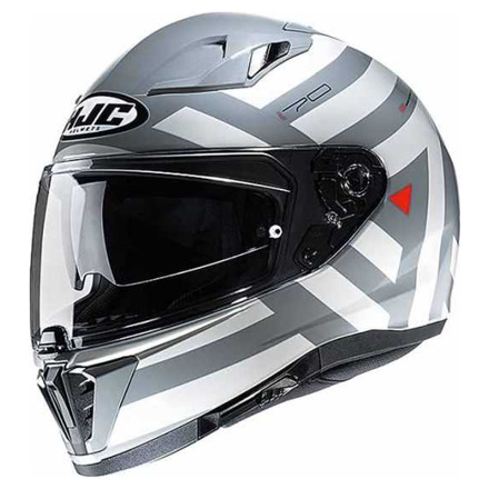 HJC Motorhelm , I70 Watu, Grijs-Wit (1 van 1)