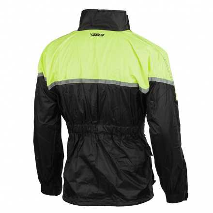 SECA Seca Rain Regenjas, Zwart-Fluor (4 van 4)