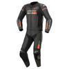 Alpinestars GP Force Chaser leren motorpak 2-delig, Zwart-Rood-Fluor (Afbeelding 1 van 2)