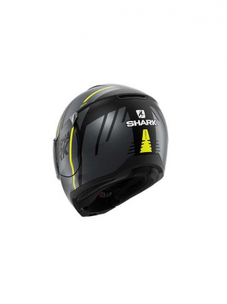 Shark Evojet Vyda Mat Systeemhelm, Zwart-Fluor (2 van 6)
