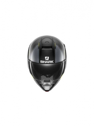 Shark Evojet Vyda Mat Systeemhelm, Zwart-Fluor (3 van 6)