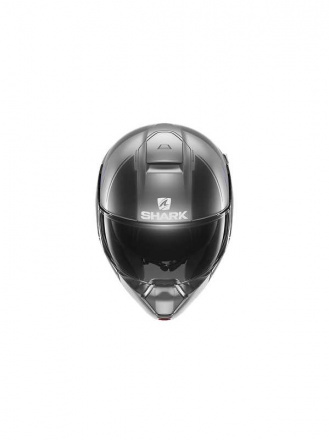 Shark Evojet Vyda Mat Systeemhelm, Zwart-Antraciet-Blauw (3 van 6)