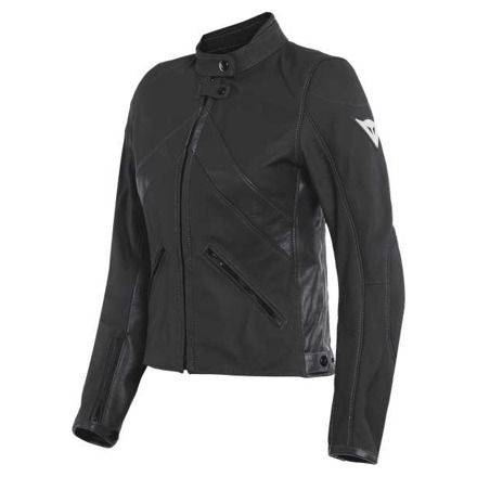 Dainese SANTA MONICA LADY LEATHER JACKET, Zwart (1 van 2)