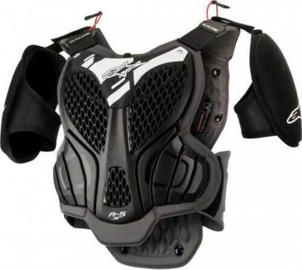 A-5 S Youth Body Armour - Zwart-Wit