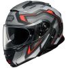 Shoei Neotec 2 Respect, Mat Zwart-Antraciet-Rood (Afbeelding 1 van 3)