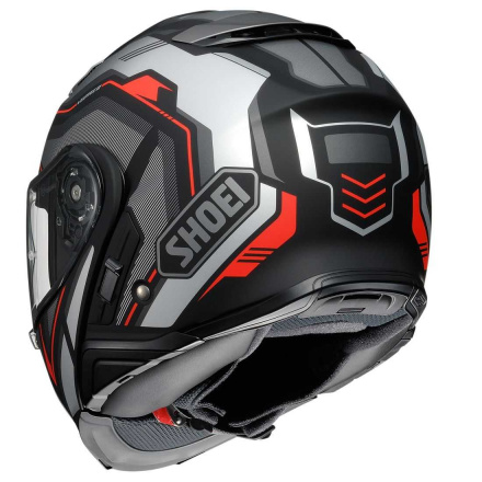 Shoei Neotec 2 Respect Systeemhelm, Mat Zwart-Antraciet-Rood (2 van 3)