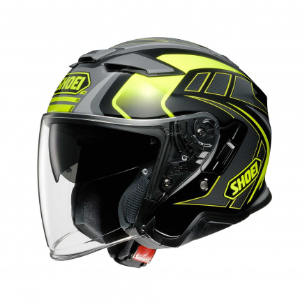 Shoei J-cruise 2 AGLERO, Grijs-Geel (1 van 1)