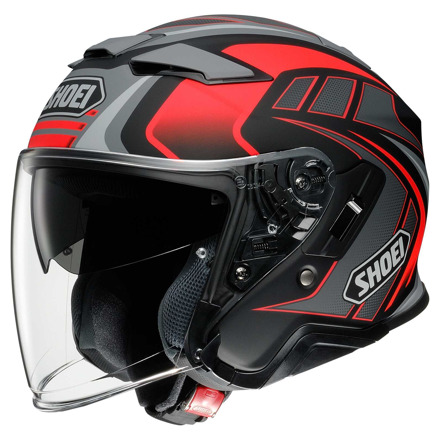 Shoei J-cruise 2 AGLERO, Rood-Grijs (1 van 1)