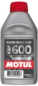 Motul MOTUL DOT 4 RBF 600 Racing Brake Fluid - 500ml (10094), N.v.t. (1 van 1)