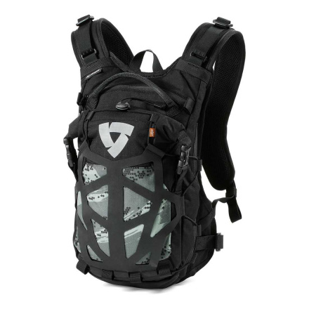 REV'IT! Backpack Arid 9L H2O, Zwart met print (1 van 2)