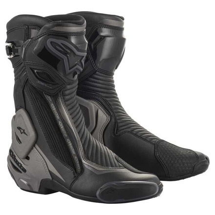 Alpinestars SMX PLUS V2 BOOTS, Zwart-Donkergrijs (1 van 1)