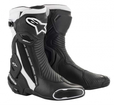 Alpinestars SMX PLUS V2 BOOTS, Zwart-Wit (1 van 2)