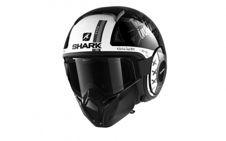 Shark SHARK STREET DRAK TRIBUTE RM, Zwart-Antraciet-Wit (1 van 5)