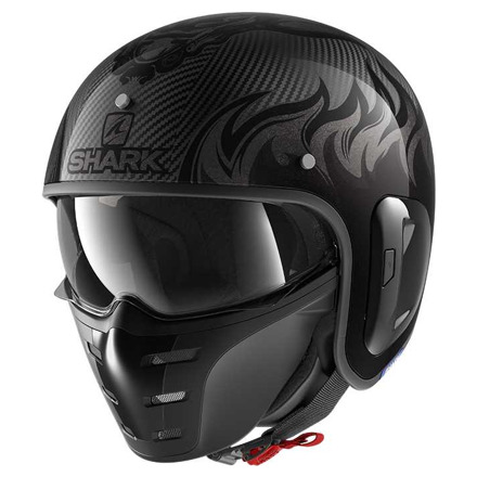 Shark SHARK S-DRAK 2 CARBON DAGON, Carbon Chrome Antraciet (1 van 3)