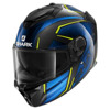 Shark SHARK SPARTAN GT CARBON KROMIUM, Carbon-Blauw (Afbeelding 1 van 3)