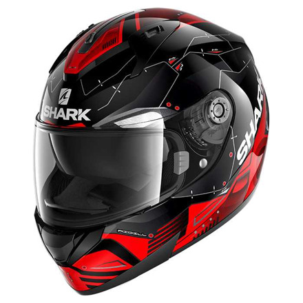 Shark SHARK RIDILL 1.2 MECCA, Zwart-Rood (1 van 3)