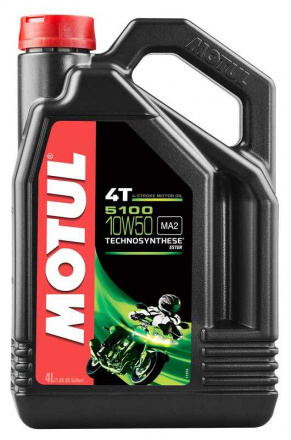 Motul MOTUL 5100 4T Motorolie - 10W50 4L (10407), N.v.t. (1 van 1)