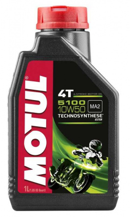 Motul MOTUL 5100 4T Motorolie - 10W50 1L (10407), N.v.t. (1 van 1)