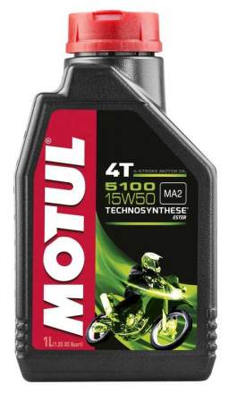 Motul MOTUL 5100 4T Motorolie - 15W50 1L (10408), N.v.t. (1 van 1)