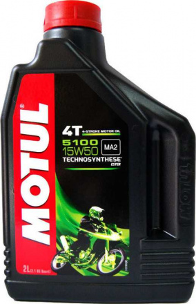 Motul MOTUL 5100 4T Motorolie - 15W50 2L (10408), N.v.t. (1 van 1)