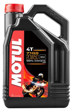 Motul MOTUL 7100 4T Motorolie - 20W50 4L (10410), N.v.t. (1 van 1)