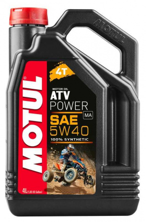 Motul MOTUL ATV Power 4T Motorolie - 5W40 4L (10589), N.v.t. (1 van 1)