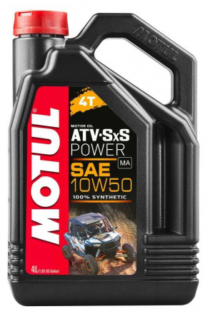 Motul MOTUL ATV SxS Power 4T Motorolie - 10W50 4L (10590), N.v.t. (1 van 1)