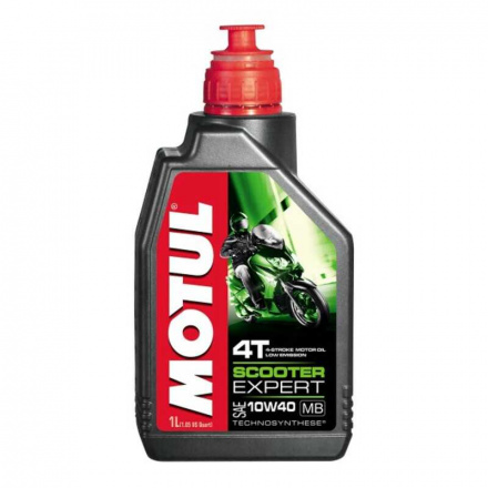 Motul MOTUL Scooter Expert 4T Motorolie - 10W40 1L (10593), N.v.t. (1 van 1)