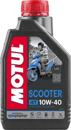 Motul MOTUL Scooter Expert 4T Motorolie - 10W40 1L (10593), N.v.t. (1 van 2)