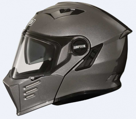 Simpson Motorhelm Darksome, Gunmetal (1 van 1)