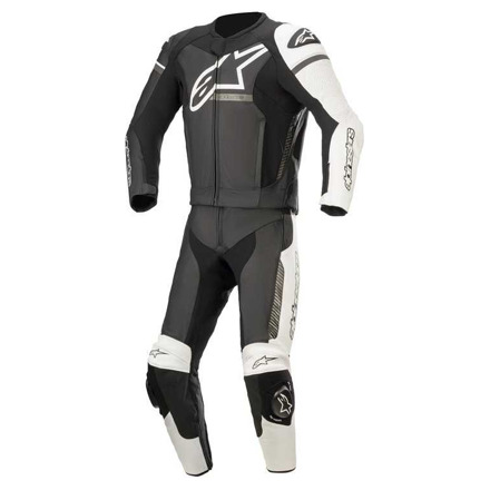 Alpinestars GP FORCE PHANTOM LEATHER SUIT 2 PC, Zwart-Wit-Grijs (1 van 1)