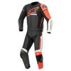 GP FORCE PHANTOM LEATHER SUIT 2 PC - Zwart-Wit-Rood