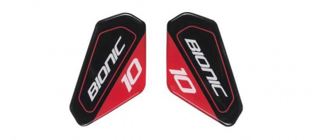 Alpinestars BIONIC 10 KNEE BRACES STICKER SET, Zwart-Rood-Wit (1 van 1)