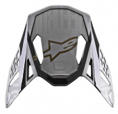 VISOR S-M10 - ALLOY - Zwart-Zilver-Goud