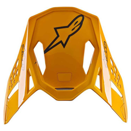 Alpinestars VISOR S-M10 - DYNO, Zwart-Oranje (1 van 1)