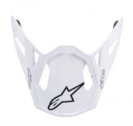 Alpinestars VISOR S-M10 - DYNO, Wit (2 van 2)