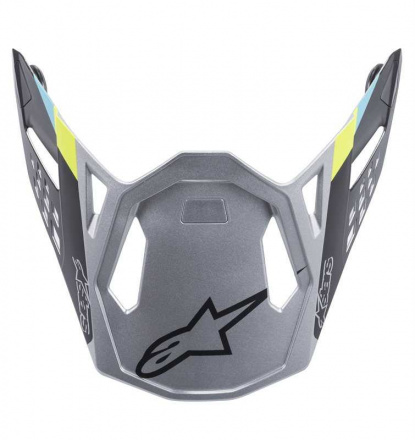 Alpinestars VISOR S-M8 - CONTACT, Zilver (1 van 1)