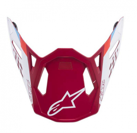 Alpinestars VISOR S-M8 - CONTACT, Rood (1 van 1)